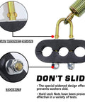 Two Pack 25 Inch Heavy Duty Tender Spring Kit For ABS Air Lines And Hoses On Semi Trucks Trailers And Tractors With Hook