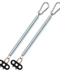 2 Pack 25 Inch Single Tender Spring Kit For Trucks And Trailers With Heavy Duty ABS Air Line Hose Tracker And 3 Hose Holders Ideal For Semi Trucks Trailers And Tractors