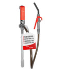TERA PUMP Portable Battery Powered Gas Transfer Pump (2.6 GAL/MIN) Liquid Transfer Pump with Quick Stop Nozzle & Adjustable Intake