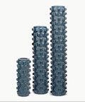 Textured Foam Roller For Deep Tissue Massage And Self Myofascial Release 22 Inch Mid Size Roller With Firm Yet Flexible Bumps