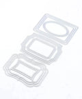 ATC Cards Die Set For Scrapbooking And DIY Card Making, Metal Cutting Dies And Stencils For Embossing, Works With Most Die Cutting Machines