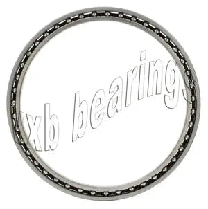 2-1/2" x 3" x 1/4" Thin Slim Section Ball Bearing VA025CP0 side view showing chrome steel construction and design.