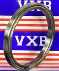3" x 3-5/8" x 5/16" Thin Section Ball Bearing VB030CP0 showcasing the exterior, chrome steel design.