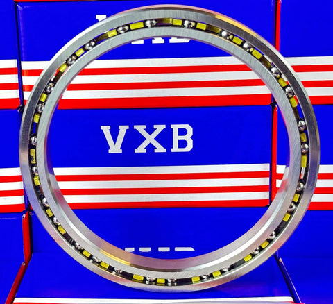 VD042CP0 Thin Section Bearing 4-1/4" x 5-1/4" x 1/2" inch circular view showcasing steel construction and ball bearings.