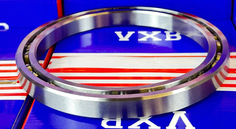 VD042CP0 Thin Section Bearing 4-1/4" x 5-1/4" x 1/2" inch side view highlighting steel construction.