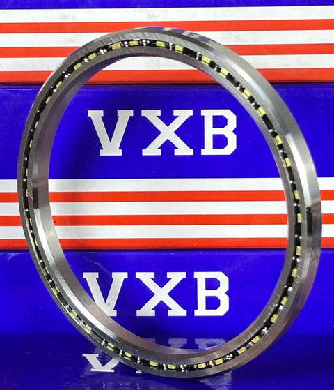 3-1/2" x 4-1/8" x 5/16" Thin Section Bearing VB035CP0 with brass cage, open design, chrome steel material.