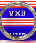 VC035CP0 Thin Section Bearing 3-1/2" x 4-1/4" x 3/8" inch view showing steel material and open design.