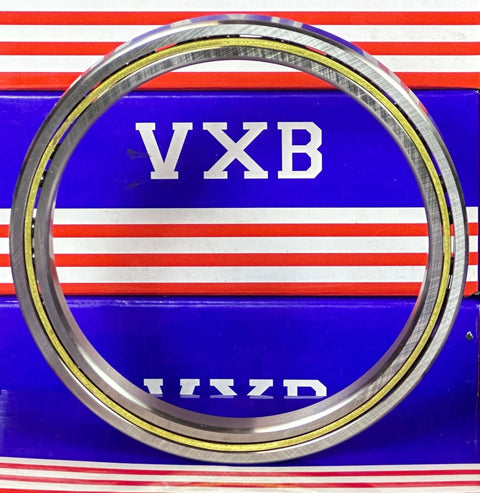 VC035CP0 Thin Section Bearing 3-1/2" x 4-1/4" x 3/8" inch view showing steel material and open design.