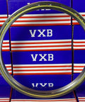 VD065CP0 Thin Section Bearing 6-1/2" x 7-1/2" x 1/2" inch viewed from the front with brass cage.