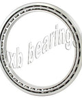 JSA005CP0 Thin Section Sealed Bearing ID 1/2" OD 1" Width 1/4" inch viewed from the front, showcasing its circular design.