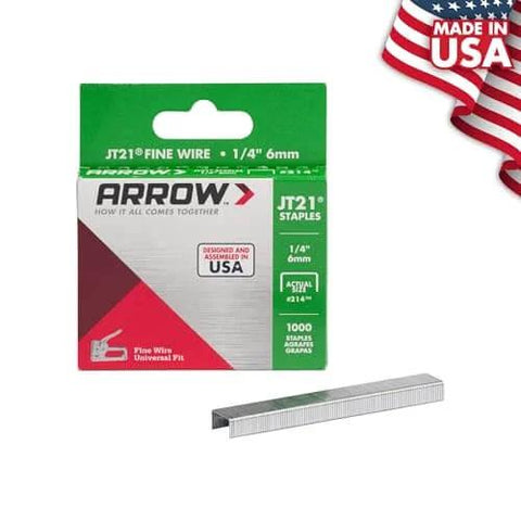 Thin Wire Staples For Upholstery And Crafts Staplers One Quarter Inch Leg And Seven Sixteenth Inch Crown Grey 1000 Pack box and staple