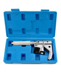 Heavy Duty Universal Outside Thread Chaser Tool For One And One Quarter To Five Inch OD, Die Cast Alloy, in blue case
