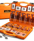 Open case of All In One 348 Piece Thread Repair Kit With Metric And SAE Helicoil Set HSS Drill Bits Taps Wire Inserts Tools