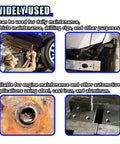 Images showing applications of the Must-Have 30-Pcs M6 x 1.0mm Thread Repair Insert Kit Helicoil Set for Auto Repair by BDZMC.
