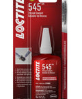 High-Performance Thread Sealant For High-Pressure Pneumatic And Hydraulic Systems, Fast Curing On As-Received Fasteners, 36 Ml Bottle Loctite 37482 545