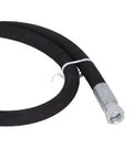 Three Eighths Inch Hydraulic Hose Assembly 120 Inch Long With Female JIC 37 Degree Crimped On Both Ends Two Wire SAE 100R2AT