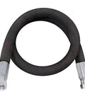 Three Eighths Inch Hydraulic Hose Assembly 120 Inch Long With Female JIC 37 Degree Crimped On Both Ends Two Wire SAE 100R2AT Reinforced Hose