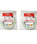 Three Eighths Inch Double Sided Adhesive Tape, 27 Yards Per Roll, Two Roll Pack, Acid Free Ultra Thin White Tape For Card Making