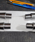 3/4 Heim Joints Rod End Kit with Right and Left Hand Threads, 750 Chromoly Panhard Joints Set with Jam Nuts, 4 Pack