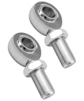 3/4 inch Heim joint rod end kit with jam nuts, left and right hand thread chromoly spherical rod ends, 2 pack