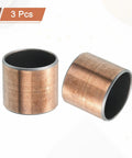 Three Pack Sleeve Bearings With 1 Inch Bore 1-1/8 Inch Outer Diameter And 1 Inch Length Self Lubricating Oilless Bushings