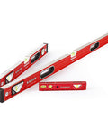 Three Piece Torpedo Level Set With 9, 24, And 48 Inch Aluminum Levels Built Tough For Any Job Site Featuring Verti-Site Side Read Vials