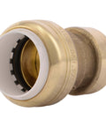 Three Quarter Inch CTS To Three Quarter Inch PVC Transition Coupling Push To Connect Brass Plumbing Fitting For PEX Copper CPVC HDPE PE RT