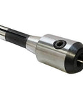Three Quarter Inch End Mill Adapter Holder For R8 Bridgeport Shanks, pro grade, heavy duty, hardened, precision concentric bore.