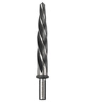 Front view of Three Quarter Inch M2 HSS Taper Chucking Reamer Drill Bit For Precision Hole Sizing And Realigning Pre Drilled Holes In Steel Alloy Aluminum Wood And Plastic Heavy Duty Pro Grade Rocaris.