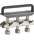 Three Station Edge Roller Bender For Sheet Metal Bending 0 To 90 Degree Angles And 13 To 130 Millimeter Bead Roller Capacity