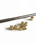 Pro Grade Throttle Shaft Bushing Repair Kit For Three Eighths Carbs, Includes Eight Brass Bushings And One Carbon Steel Reamer