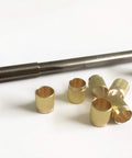 Pro Grade Throttle Shaft Bushing Repair Kit For Three Eighths Carbs, Includes Eight Brass Bushings And One Carbon Steel Reamer