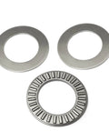 Heavy Duty Thrust Needle Roller Bearing Set NTA1220 2TRA with two washers for one way axial load, view with components separated