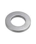 Thrust Needle Roller Bearing Set AXK2035 With Washers 20mm Bore 35mm OD 2mm Width, showing single steel washer from Uxcell set.