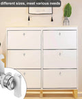 Secure cabinets and RV compartments with keyless thumb cam locks, a simple one and one eighth inch offset design for thin panels