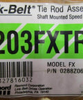 Tie Rod Assembly For 203FXTR With Half Inch Coarse Thread 0288Z066C label on packaging