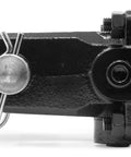 Close-up of Wen TR4024 Tie Rod Hydraulic Cylinder 2500 PSI Four Inch Bore Twenty Four Inch Stroke With Half Inch Rod end section