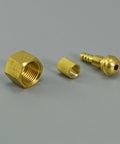 TIG Welding Torch Fitting Connector Adapter M16x1.5 Gas And Water Quick Connector Self Locking For TIG Torch, brass parts on display