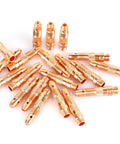 Collet bodies from 68 Piece TIG Torch Consumables Kit for PTA DB SR WP 17 18 26, optimal for precise welding applications.