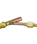 TIG Welding Torch Fitting For WP17 3/8-24UNF with Gas and Water Separate Cable Connector, industrial-grade replacement part.