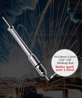 Ergonomic TIG Welding Finger Feeder for Precise Wire Feed and Safer Filler Metal No Fuss Pencil Style Tool showing wire size range