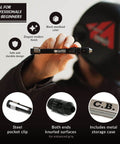 Professional TIG Welding Pen Holder With Metal Storage Case And Comfortable Grip Welder Feeder Clip For Fast Wire Feed