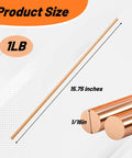 ER70S-6 Mild Steel TIG Welding Rod 1LB 1/16 in x 16 in Filler Wire size chart