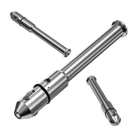 Close-up of Tig Pen Finger Feeder And Welding Rod Holder For 0.8 To 3.2 Mm Rods, aluminum tool for TIG welding efficiency, TP 01 model.
