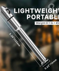 Lightweight Tig Pen Finger Feeder And Welding Rod Holder For 0.8 To 3.2 Mm Rods, 5.24 in Length, shown in metallic finish