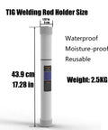 TIG Welding Rod Holder for ER308L set, waterproof, moisture-proof, 17.28 in height, 1.97 in diameter, reusable, weight 2.5 KG.