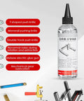 Tile Pusher Guide Oil For Cutter Machines, Rust Prevention Lubricant For Rail Cutting Gear And Shafts bottle with illustrations.