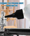 Applying Tile Pusher Guide Oil For Cutter Machines, Rust Prevention Lubricant For Rail Cutting Gear And Shafts