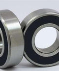 Time Atac XS Carbon Pedals Ball Bearing Kit with Rubber Seals Chrome Steel ABEC 1 Precision Low Friction Grease Set of 2 Bearings