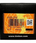 Timken 6006-2RS Double Rubber Seal Bearings 30x55x13mm 2 Pack product packaging with barcode and branding